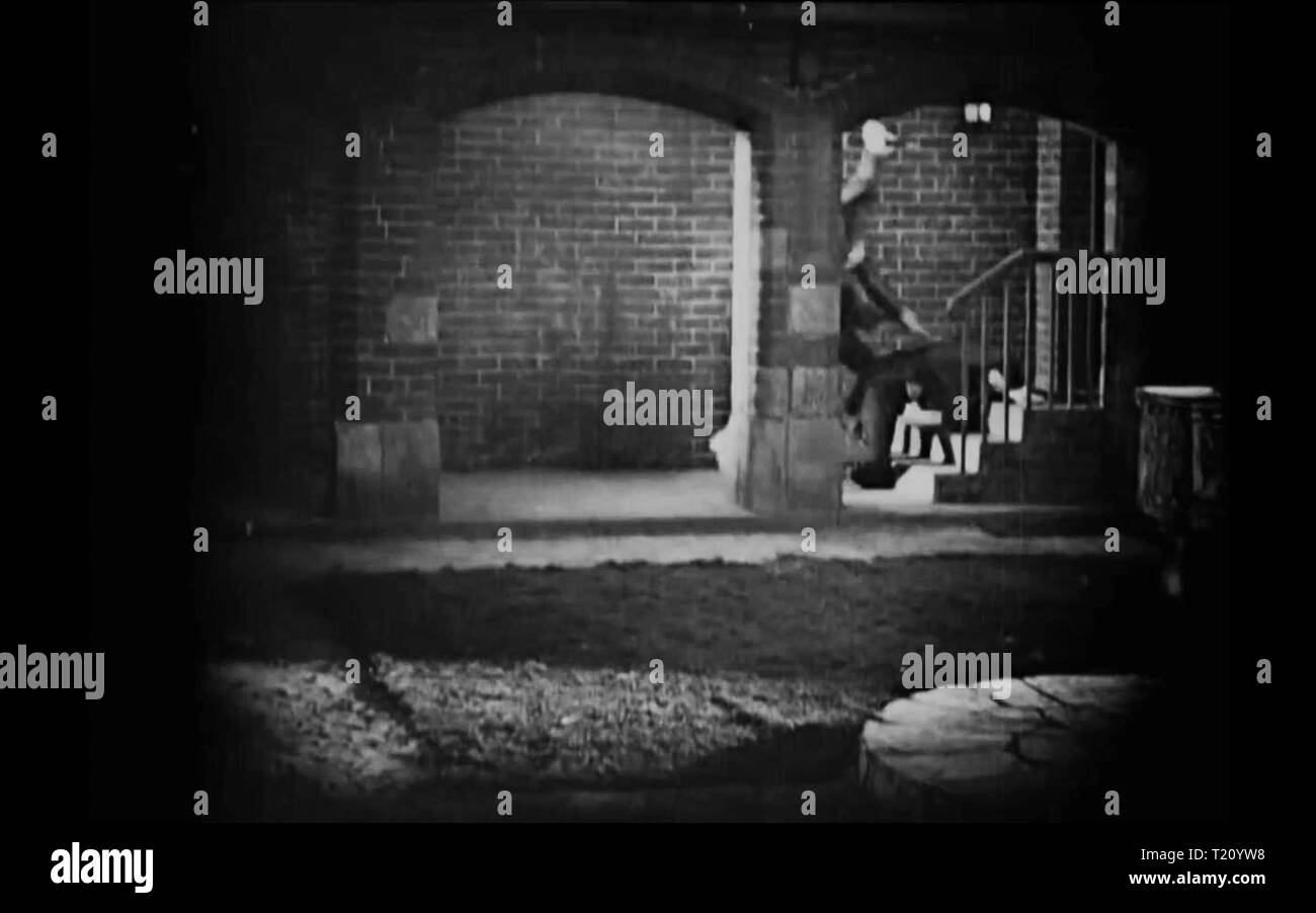 Seltsame Fall von Dr. Jekyll und Mr Hyde vintage Screenshot aus dem Film Stockfoto