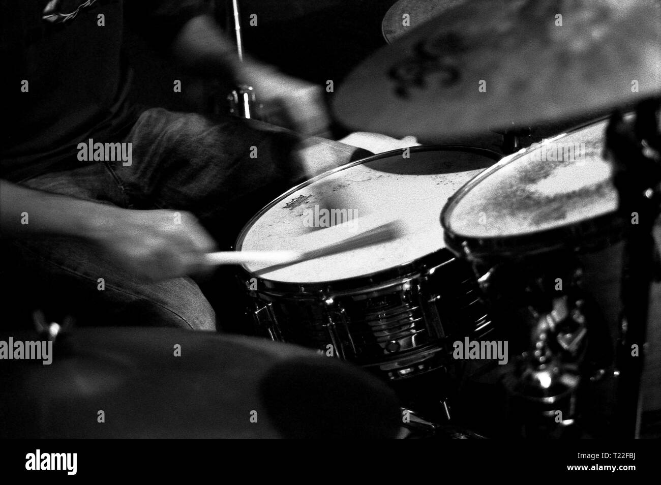 Drums des Jazz Stockfoto