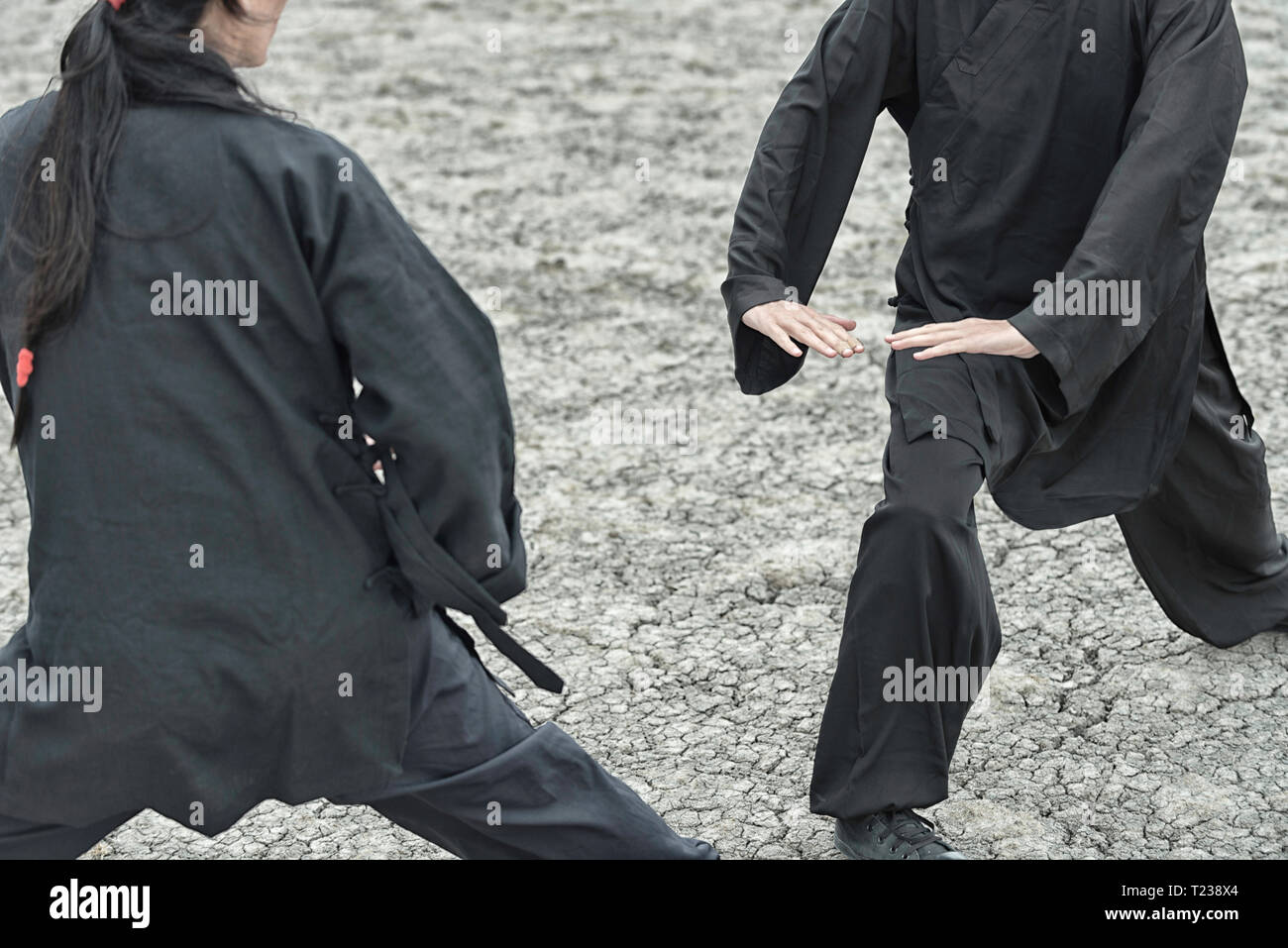 Qi Gong. Stockfoto