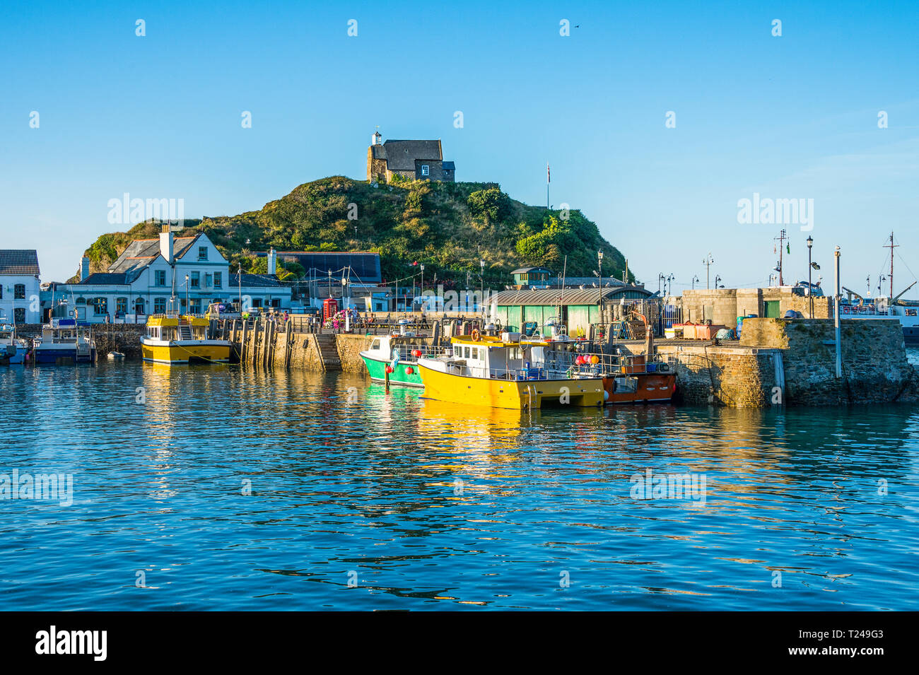 Großbritannien, England, Devon, Yacht Hafen von Ilfracombe Stockfoto