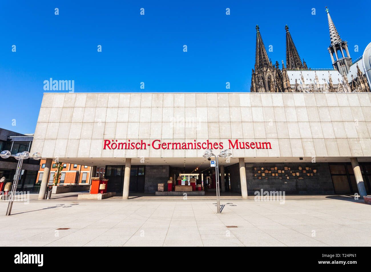 Römisch Germanischen Museum ist ein archäologisches Museum in Köln, Deutschland Stockfoto