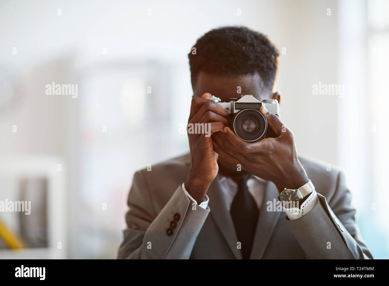 Schießen Stockfoto