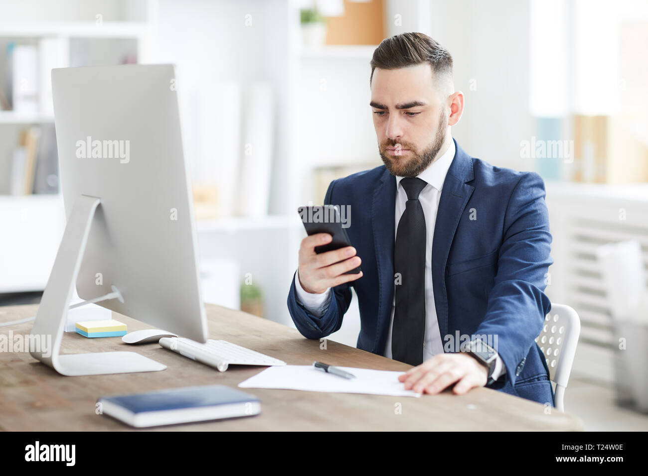 Zeitgenössische ceo Stockfoto