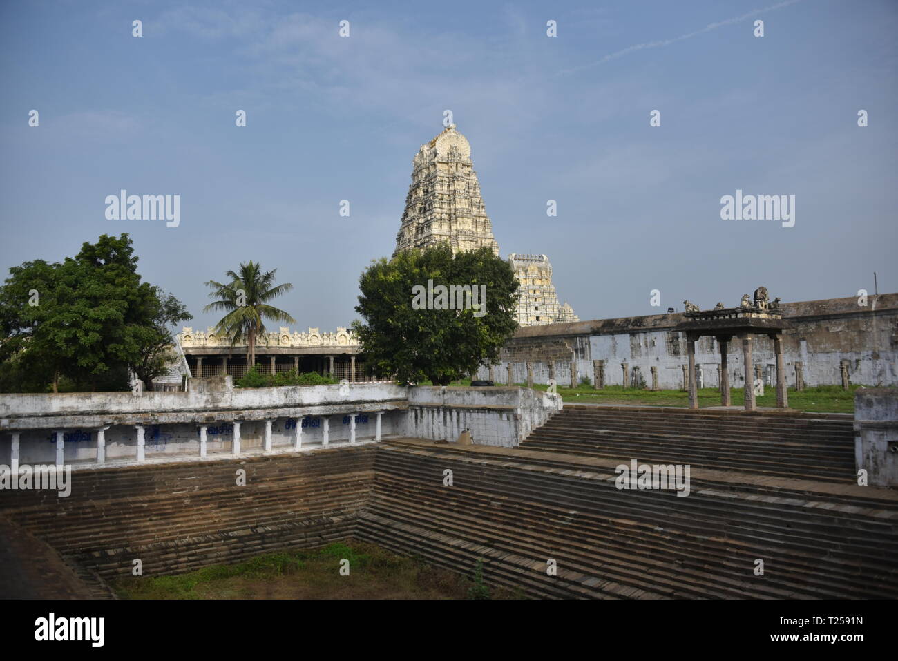 Ekambareswarar Tempel, Kanchipuram, Tamil Nadu, Indien Stockfoto