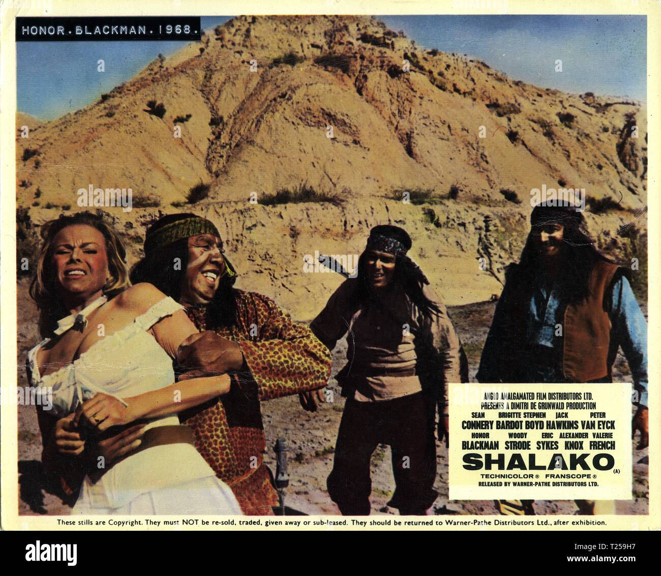Shalako (1968) Ehre Blackman, Datum: 1968 Stockfoto