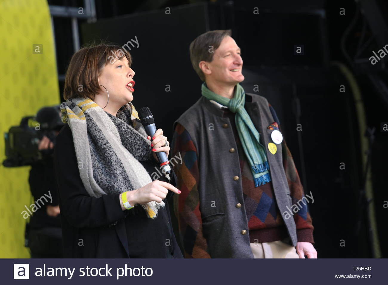 Die volksabstimmung Protest hat in Westminster Westminster. Viele bekannte Referenten einschließlich Jess Phillips und Dominic grieve sprach mit der Masse beendet. Stockfoto