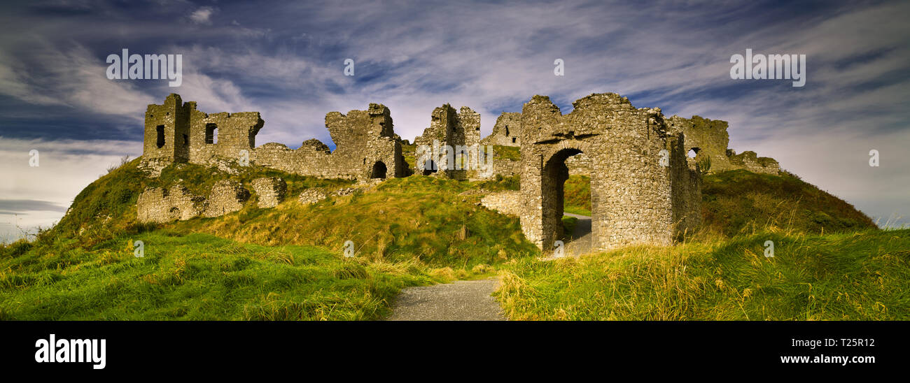 Rock von Dunamase County Laois, Irland Stockfoto