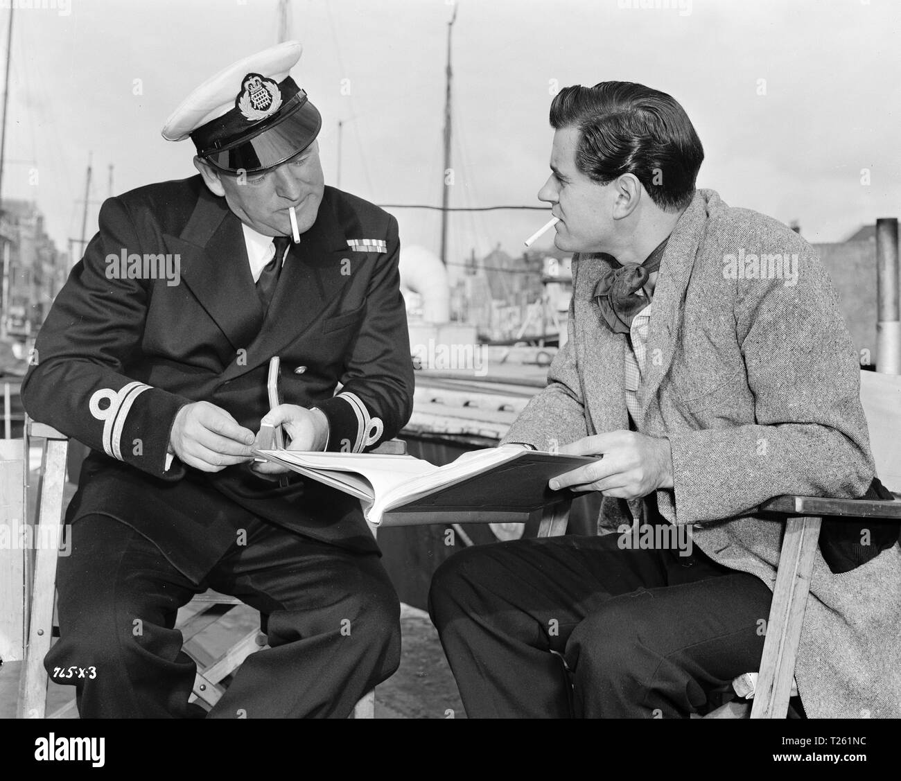 Das Schiff, das der Scham gestorben (1955) George Baker, Bernard Lee, Datum: 1955 Stockfoto