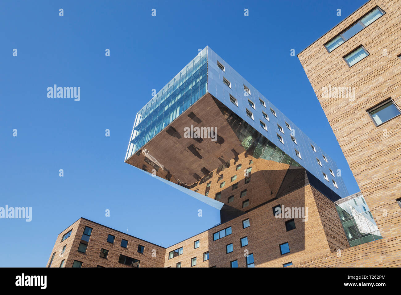 Deutschland, Berlin-Friedrichshain, modernes Hotel Stockfoto