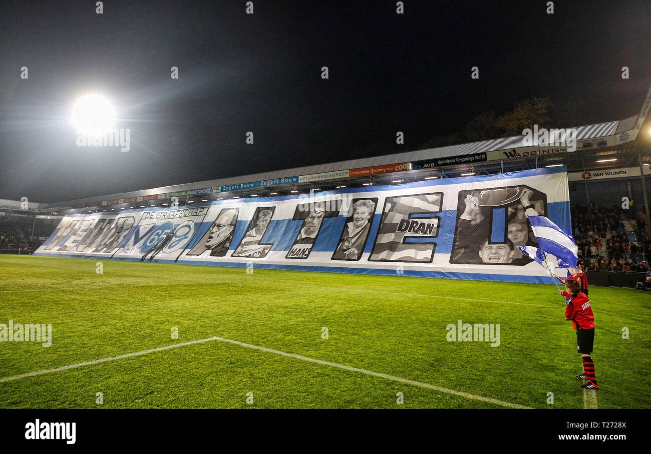 Doetinchem De Graafschap Heracles Almelo 30 03 2019 Fussball Niederlandischen Eredivisie Saison 2018 2019 Stadion De Vijverberg Graafschap Fans Unterstutzer Stockfotografie Alamy