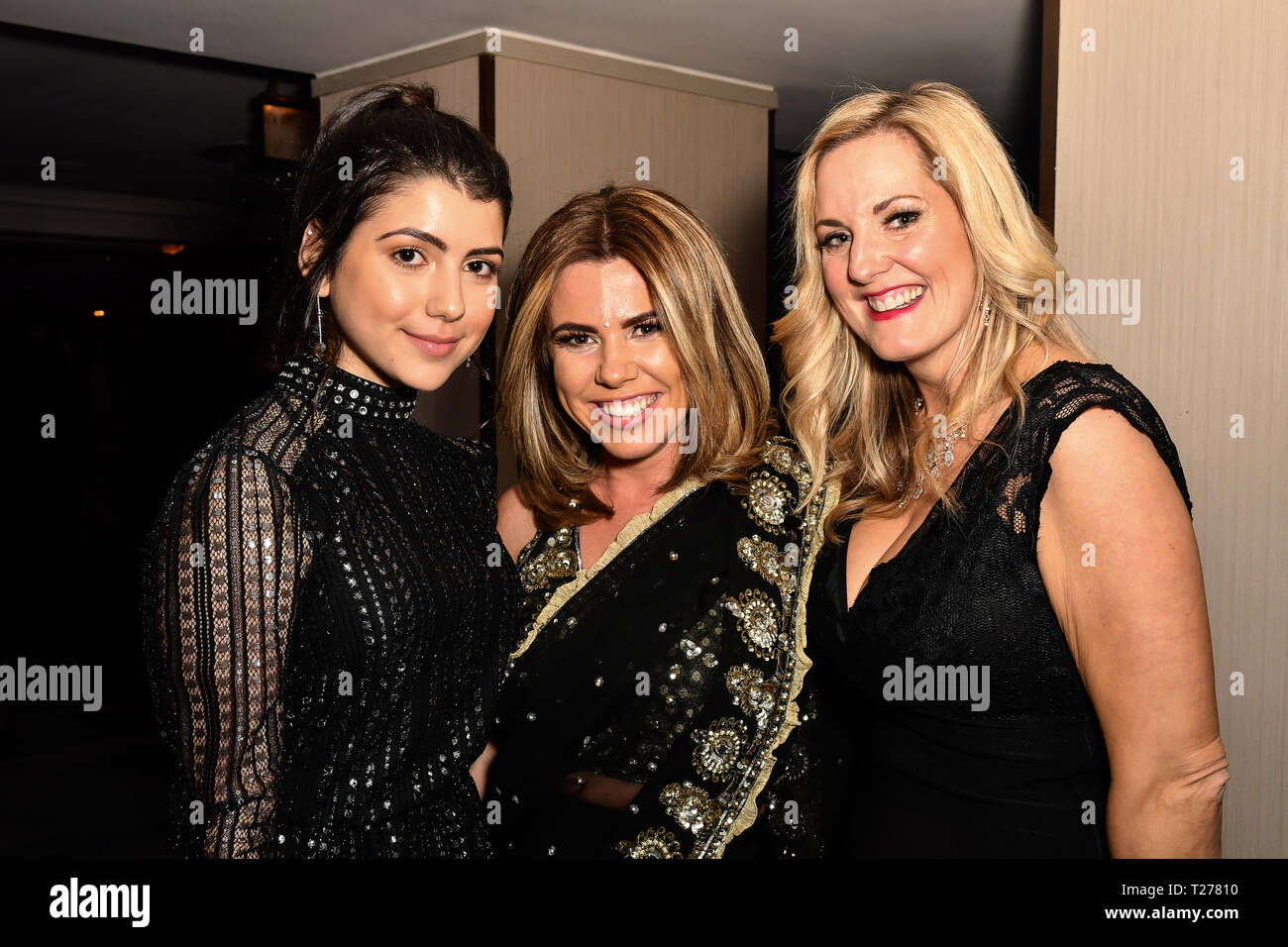 London, Großbritannien. Am 30. März 2019. Arrivers am BritAsiaTV präsentiert Kuflink Punjabi Film Awards 2019 im Grosvenor House, Park Lane, London, Vereinigtes Königreich. 30. März 2019 Bild Capital/Alamy leben Nachrichten Stockfoto