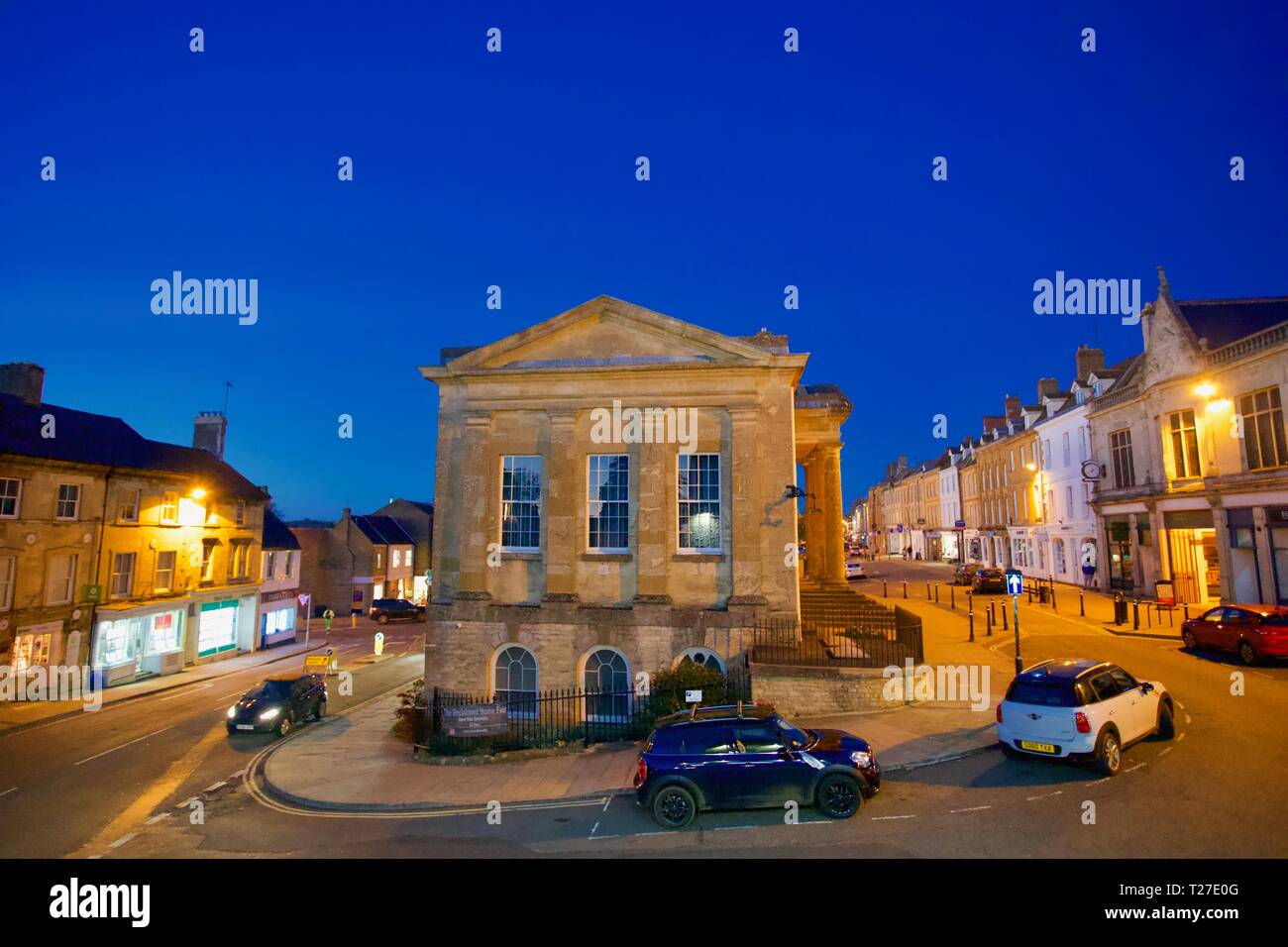 Rathaus, Chipping Norton, Oxfordshire, England. Stockfoto