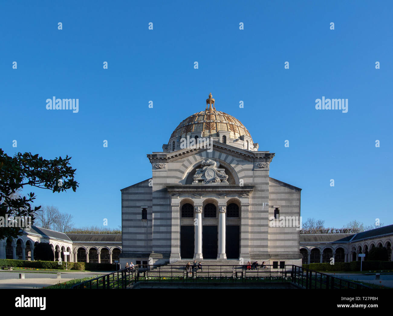 Columbarium bei Pere Lachaise, Paris, Frankreich Stockfoto