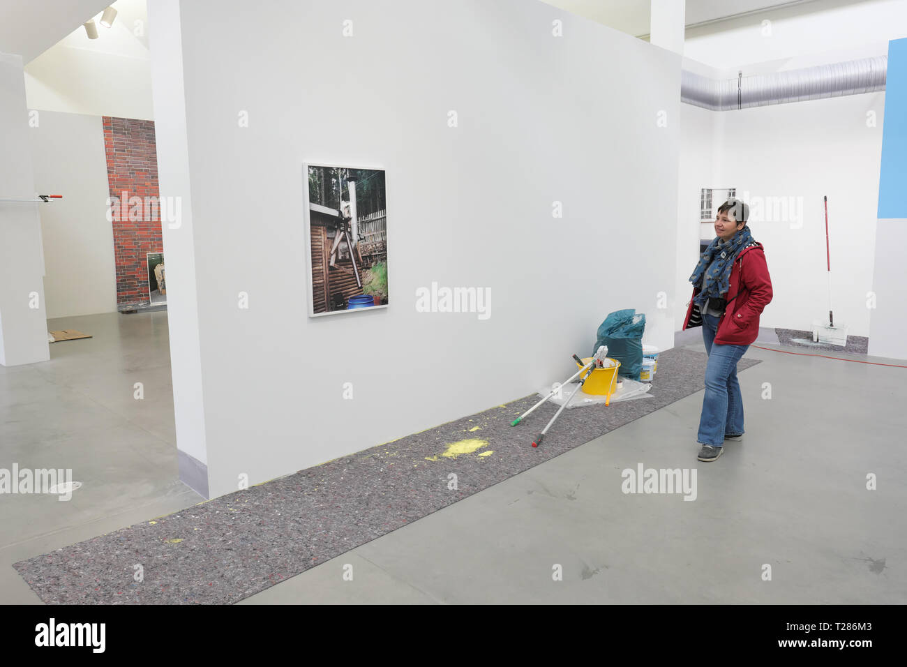 Berlin Deutschland - der Kindle Zentrum für Zeitgenössische Kunst Galerie im Bezirk Neukölln Stockfoto