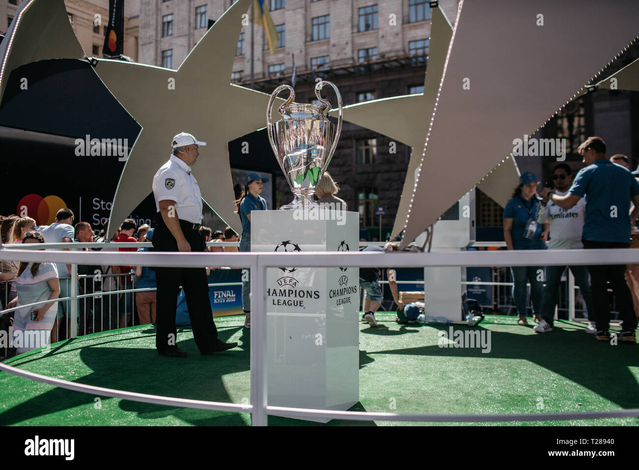 Finale der UEFA Champions League, National Sports Complex Olimpiyskiy Stadion, Kiew, 26. Mai 2018 Stockfoto