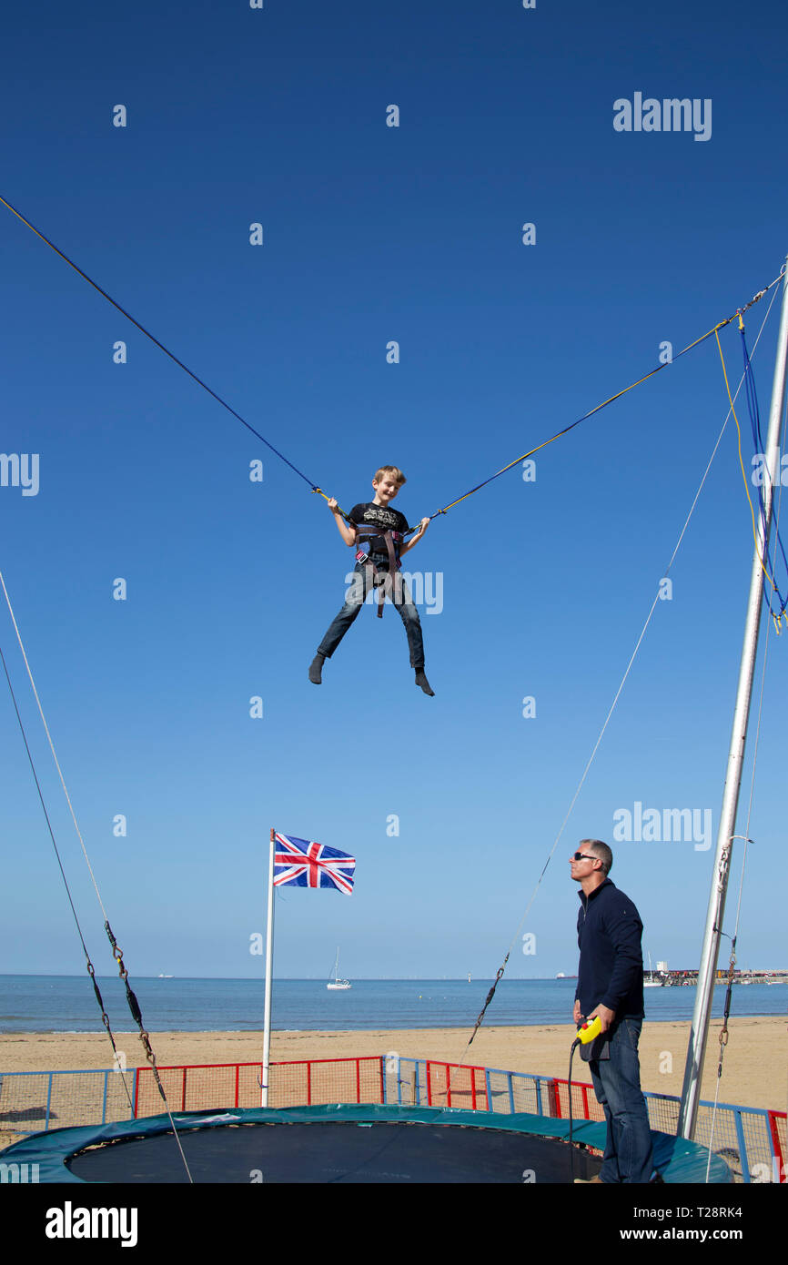 Elastische Trampolin-Seile 10er Set - Bungee-Seile Mit Alu-Schnallen Für Fitness-Trampoline