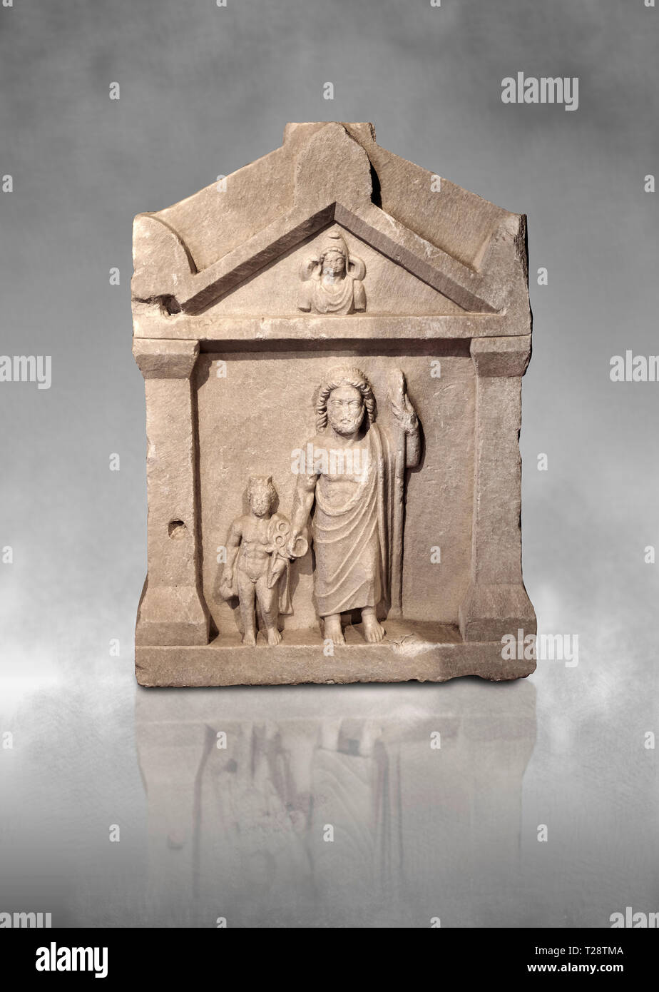 Römisches relief funereal Stele von Hierapolis nördlichen Nekropole