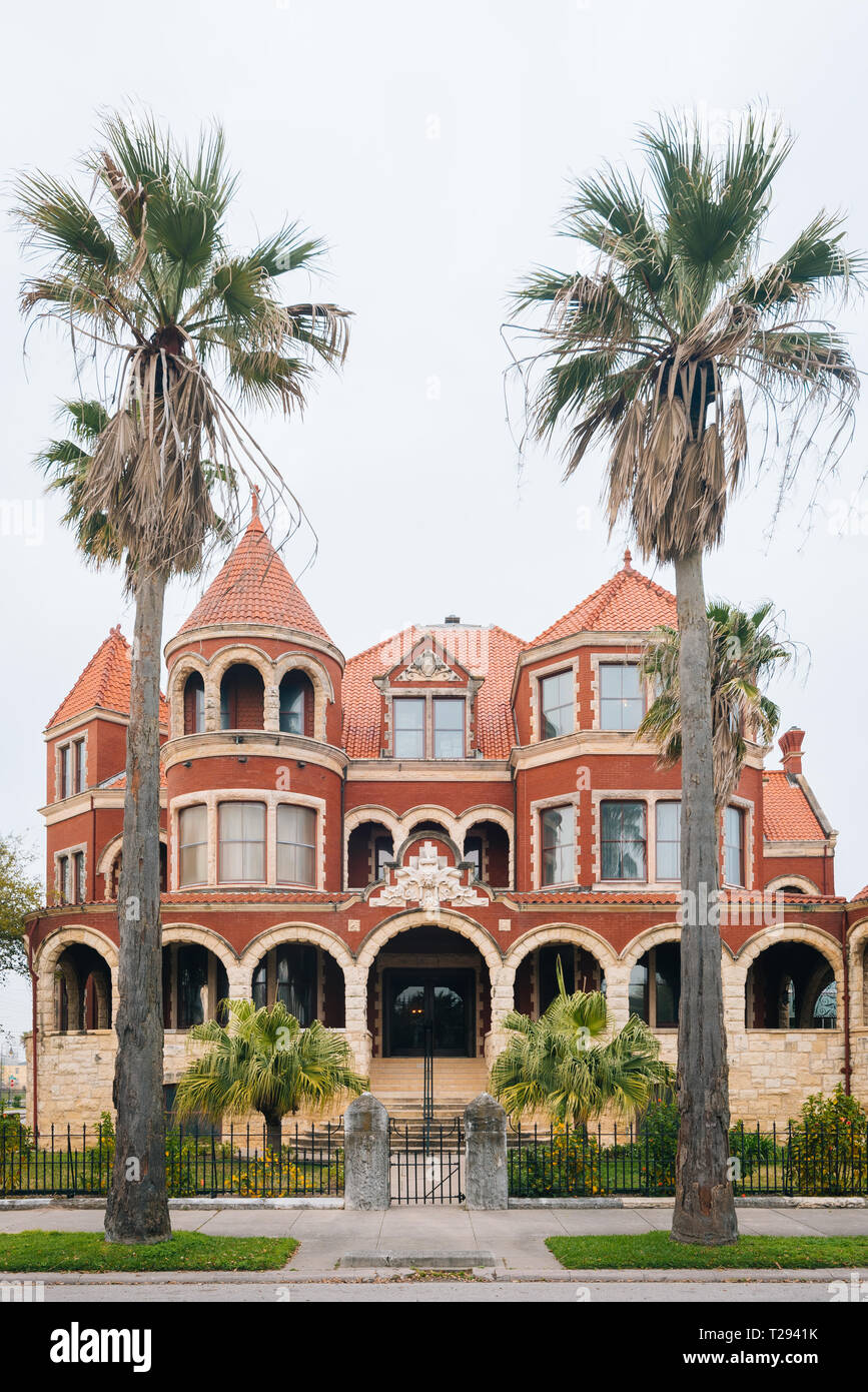 Moody's Mansion, in Galveston, Texas Stockfoto