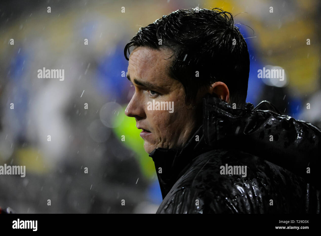 Samstag, 30 März, 2019: ''"im Match zwischen Atlanta United und Columbus Crew bei MAPFRE Stadium, in Columbus, OH. Pflichtfeld Foto: Dorn Byg/Cal Sport Media. Columbus Crew 2 - Atlanta United 0 Stockfoto