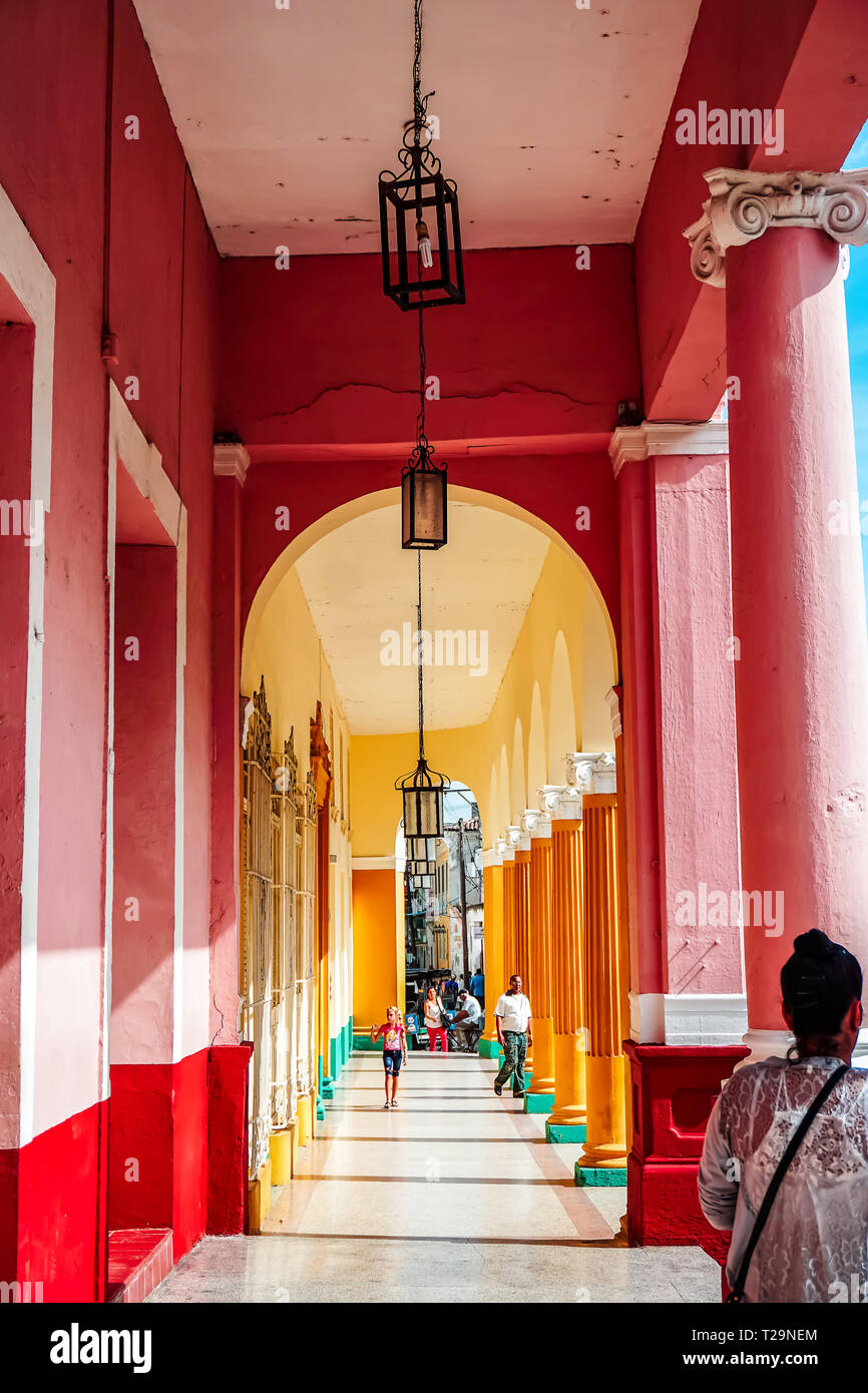 Kuba & Farben und nur im Sommer. Man kann es fühlen, dieses Bild mit. Stockfoto