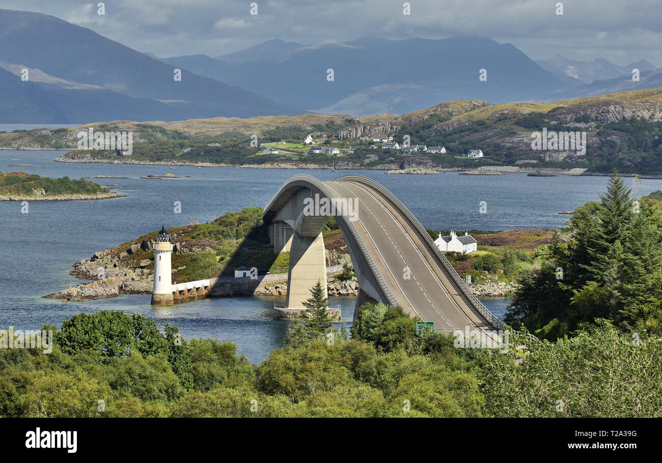 Skye Bridge (Isle of Skye, Schottland) Stockfoto