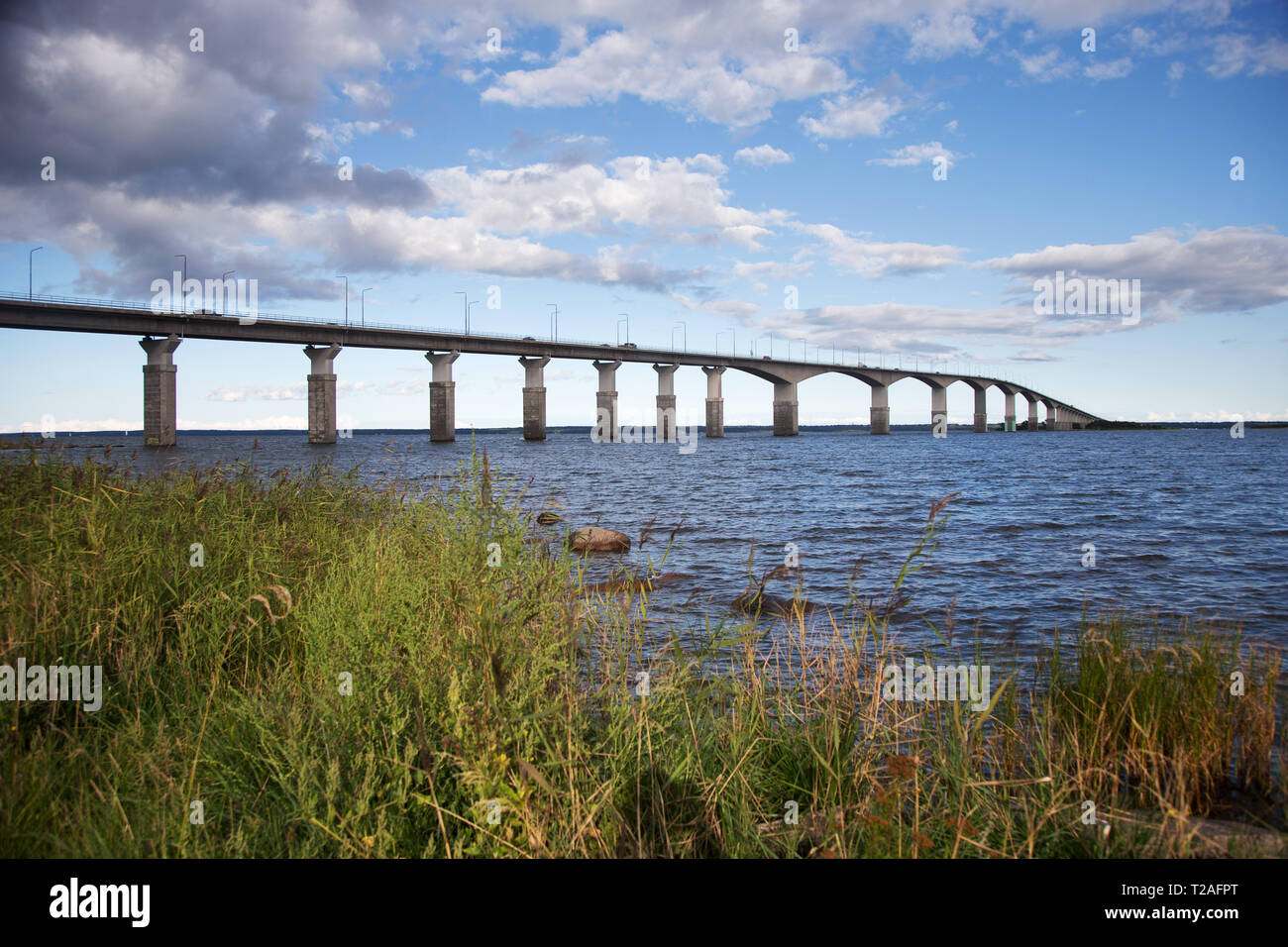 20170823 Öland KALMAR Brücke zwischen Kalmar und Öland. Foto Jeppe Gustafsson Stockfoto