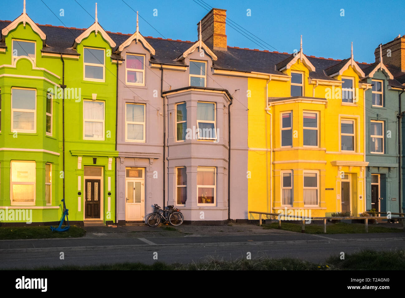 Borth, ländlich, Meer, Strand, Urlaub, Küste, Küste, Dorf, Resort, Nord, der, Aberystwyth, Ceredigion, West, Mitte, Wales, West Wales, Mid Wales, Walisisch, Stockfoto