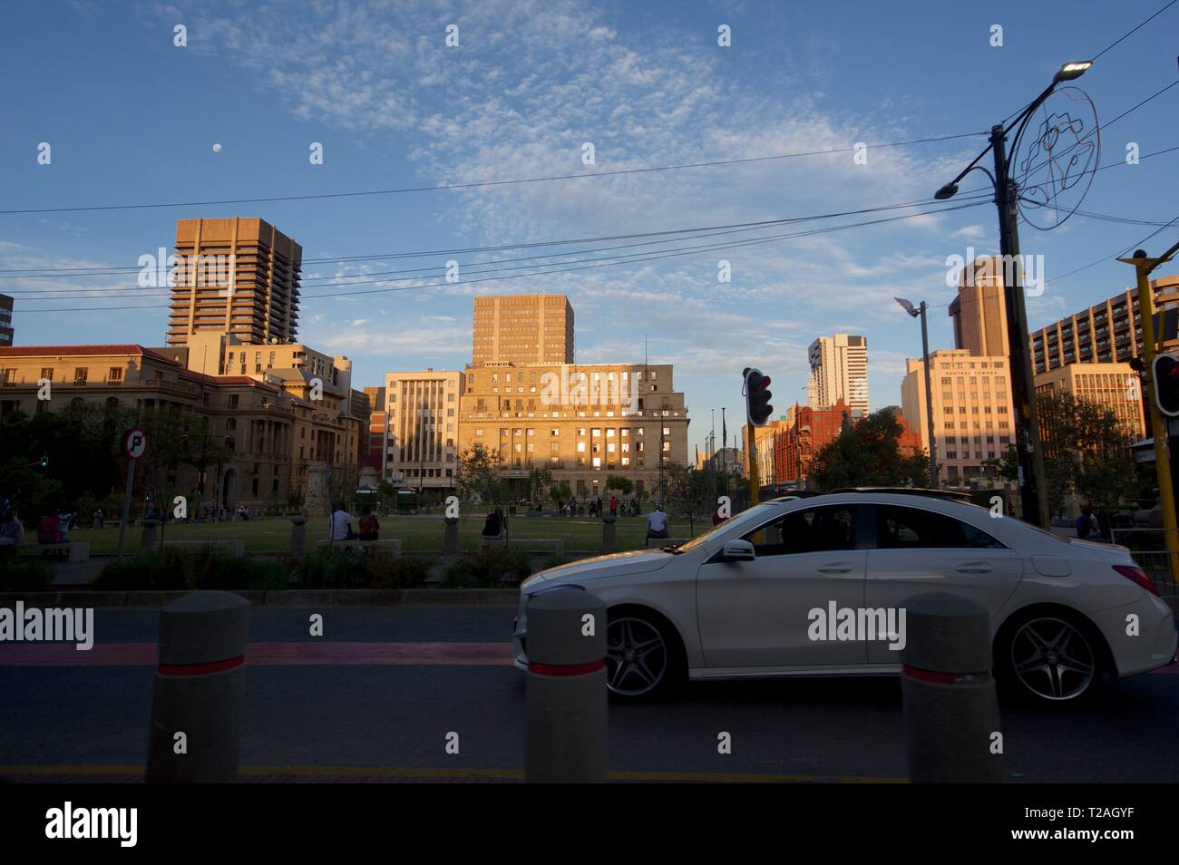 Kerkplein, Pretoria, Gauteng, Südafrika Stockfoto