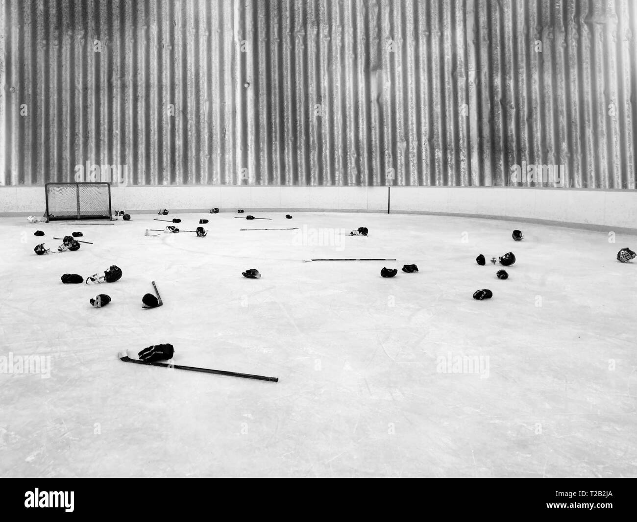 Ice Hockey Uniform Schwarzweiss Stockfotos Und Bilder Alamy
