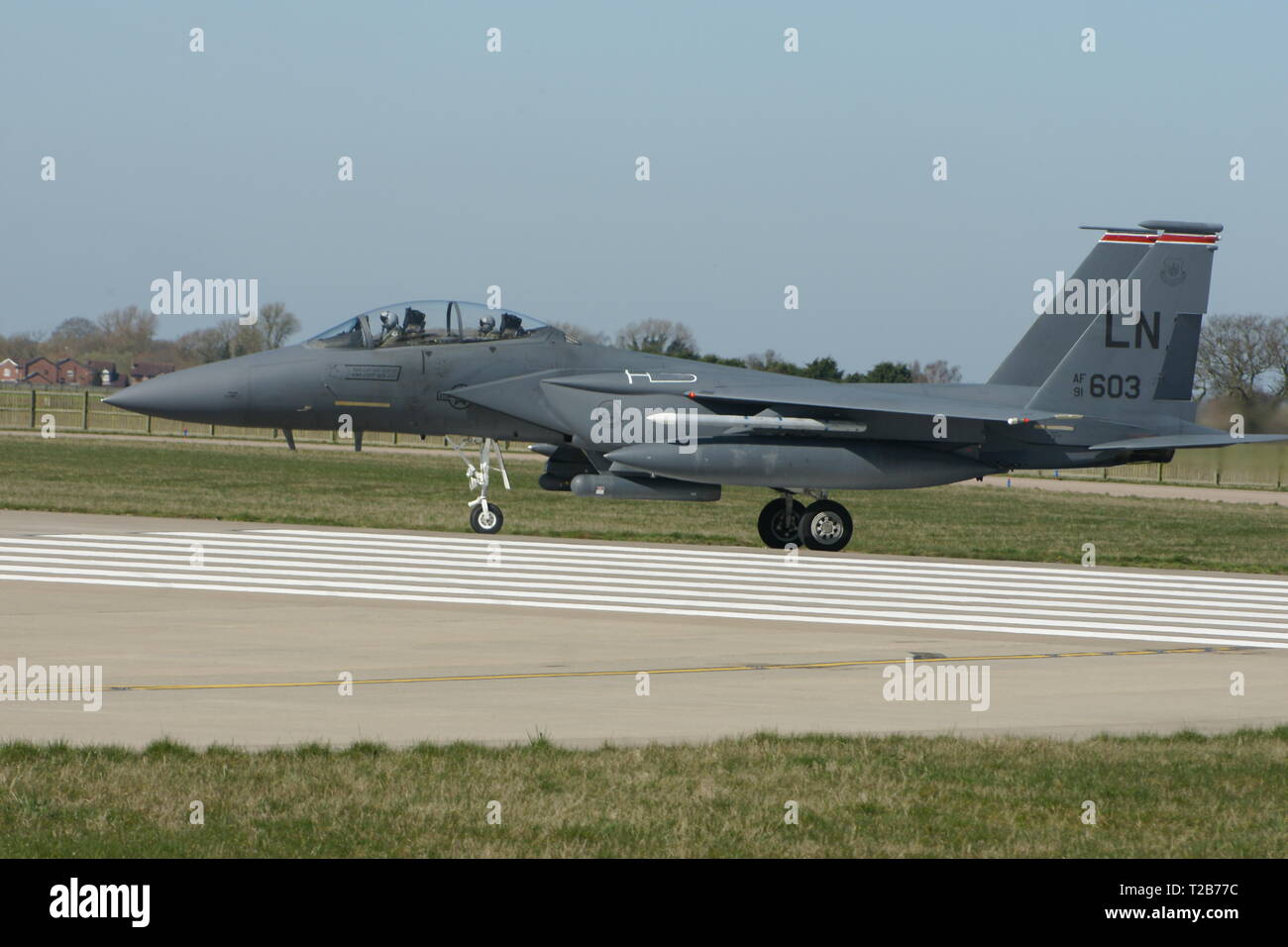 McDonnell Douglas F-15E Strike Eagle Stockfoto