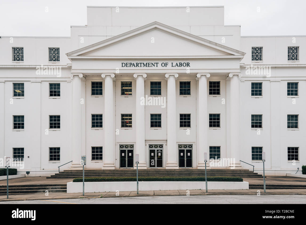 Die Abteilung Arbeit Gebäude in Montgomery, Alabama Stockfoto