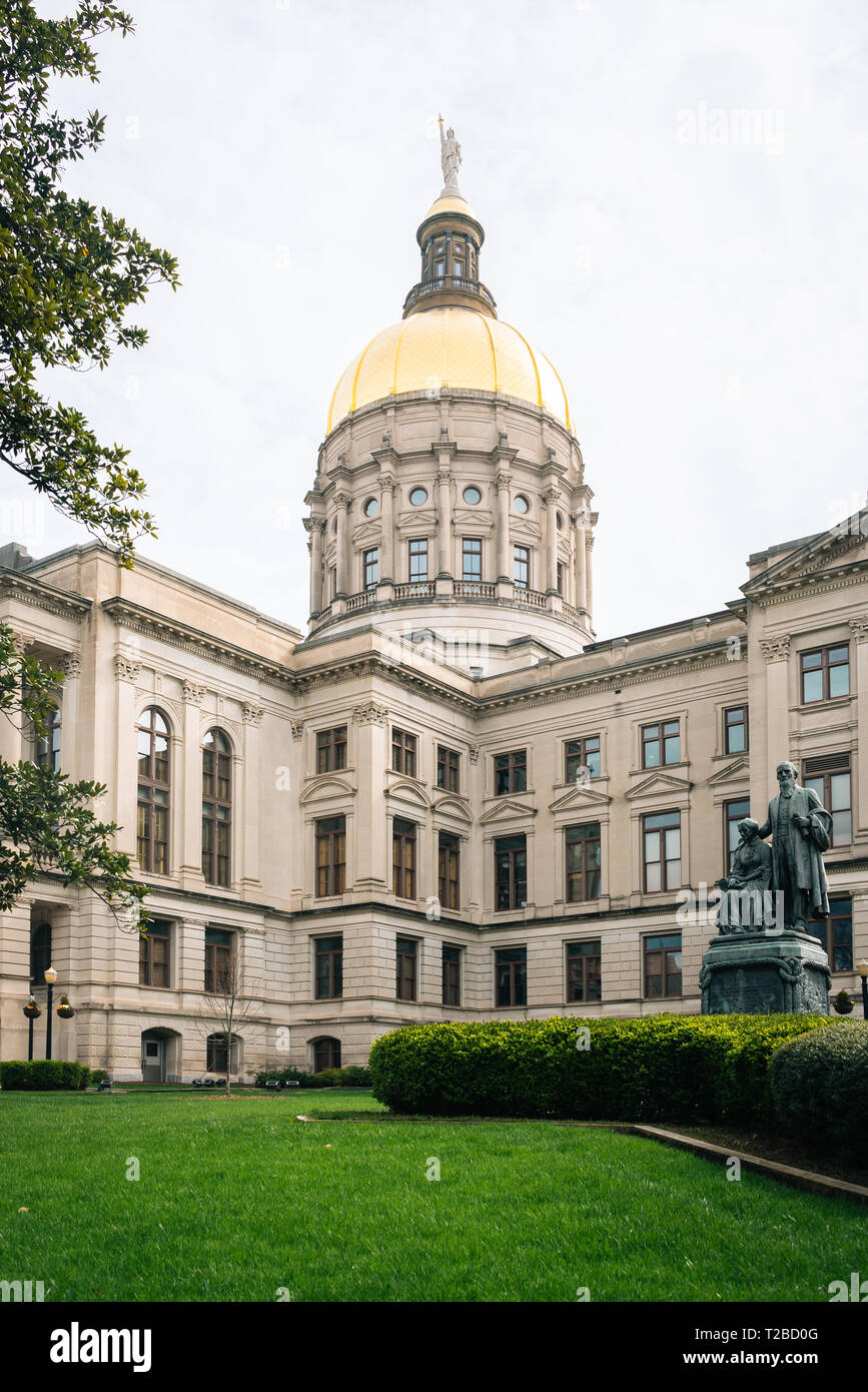 Die Georgia State Capitol, in Atlanta, Georgia Stockfoto