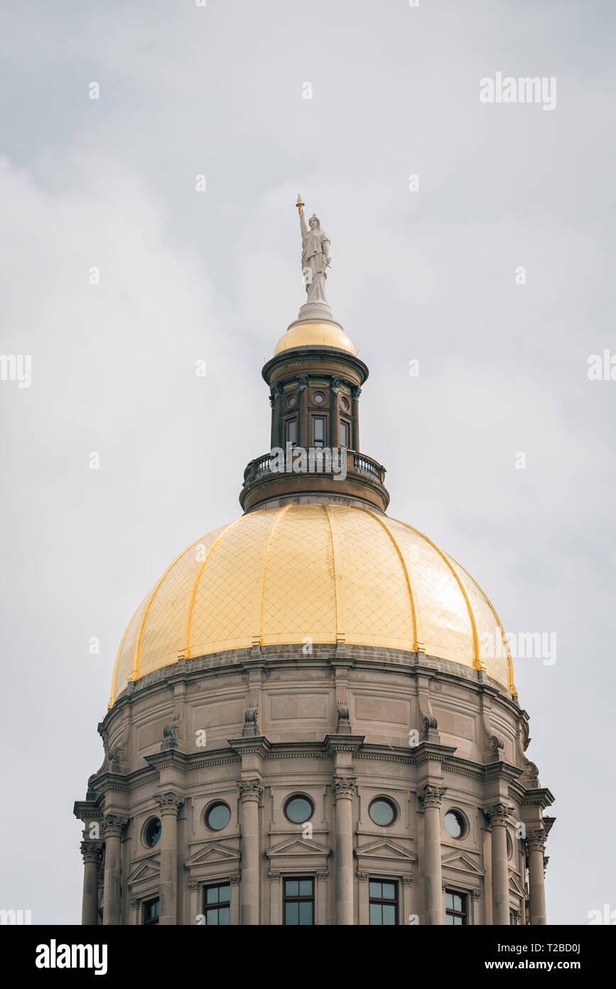Die Georgia State Capitol, in Atlanta, Georgia Stockfoto