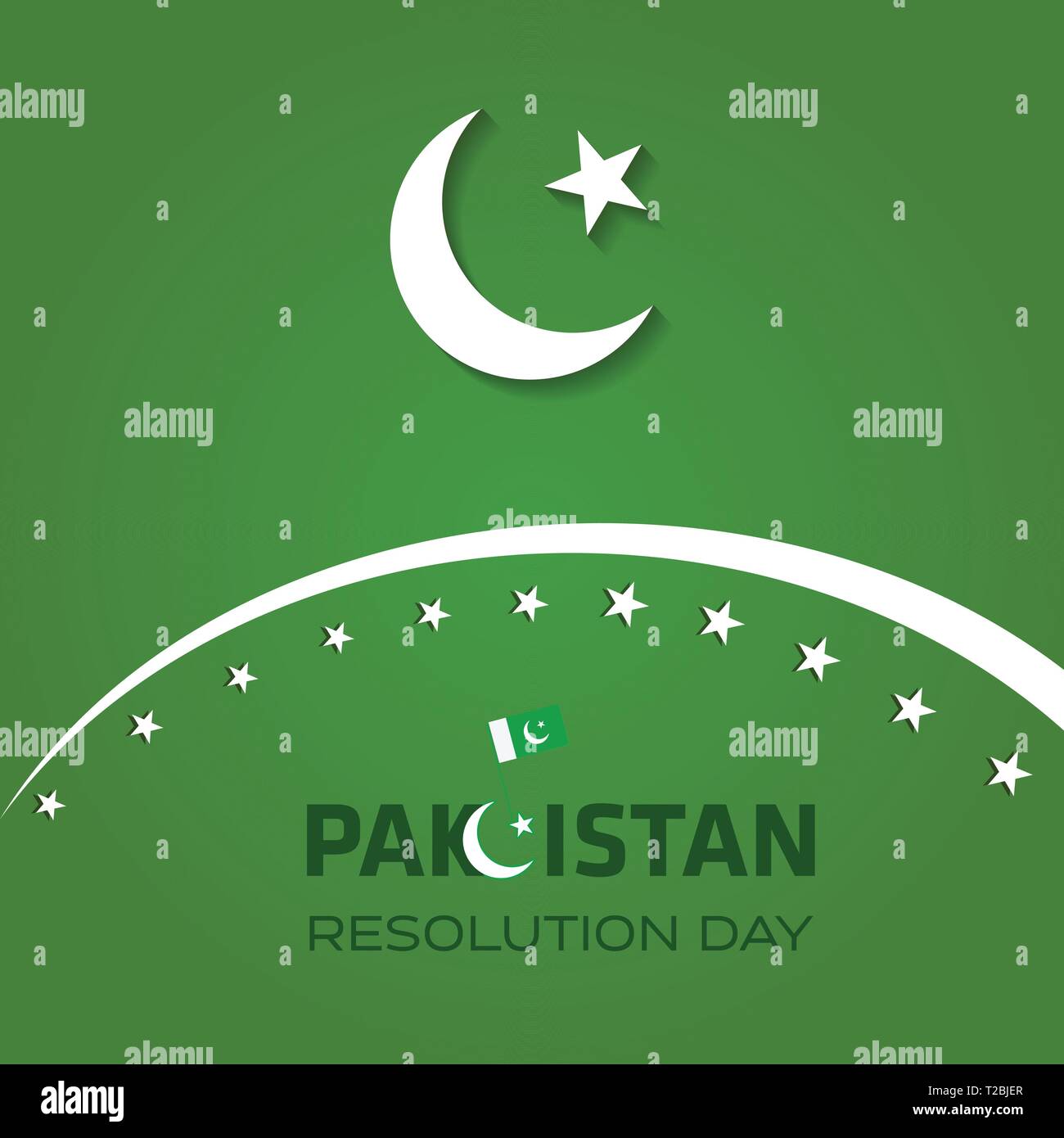 6 Septermber. Happy Verteidigung Tag. Pakistan Verteidigung Tag. Stock Vektor