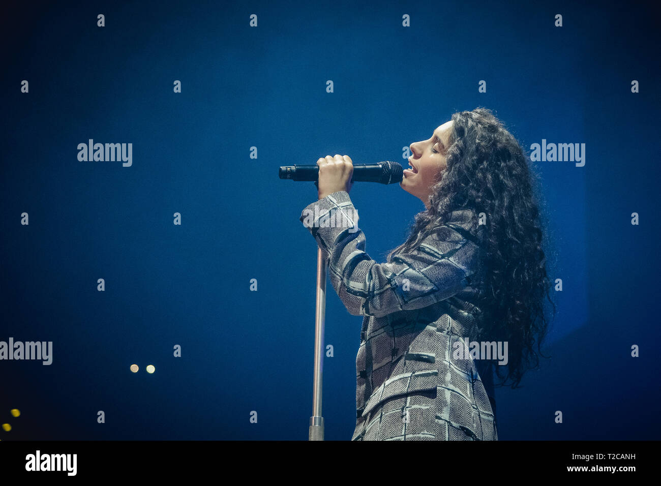 Schweiz, Zürich - 31. März 2019. Der kanadische Sänger und Songwriter Alessia Cara führt ein Live Konzert im Hallenstadion in Zürich. (Foto: Gonzales Foto - Tilman Jentzsch). Credit: Gonzales Foto/Alamy leben Nachrichten Stockfoto