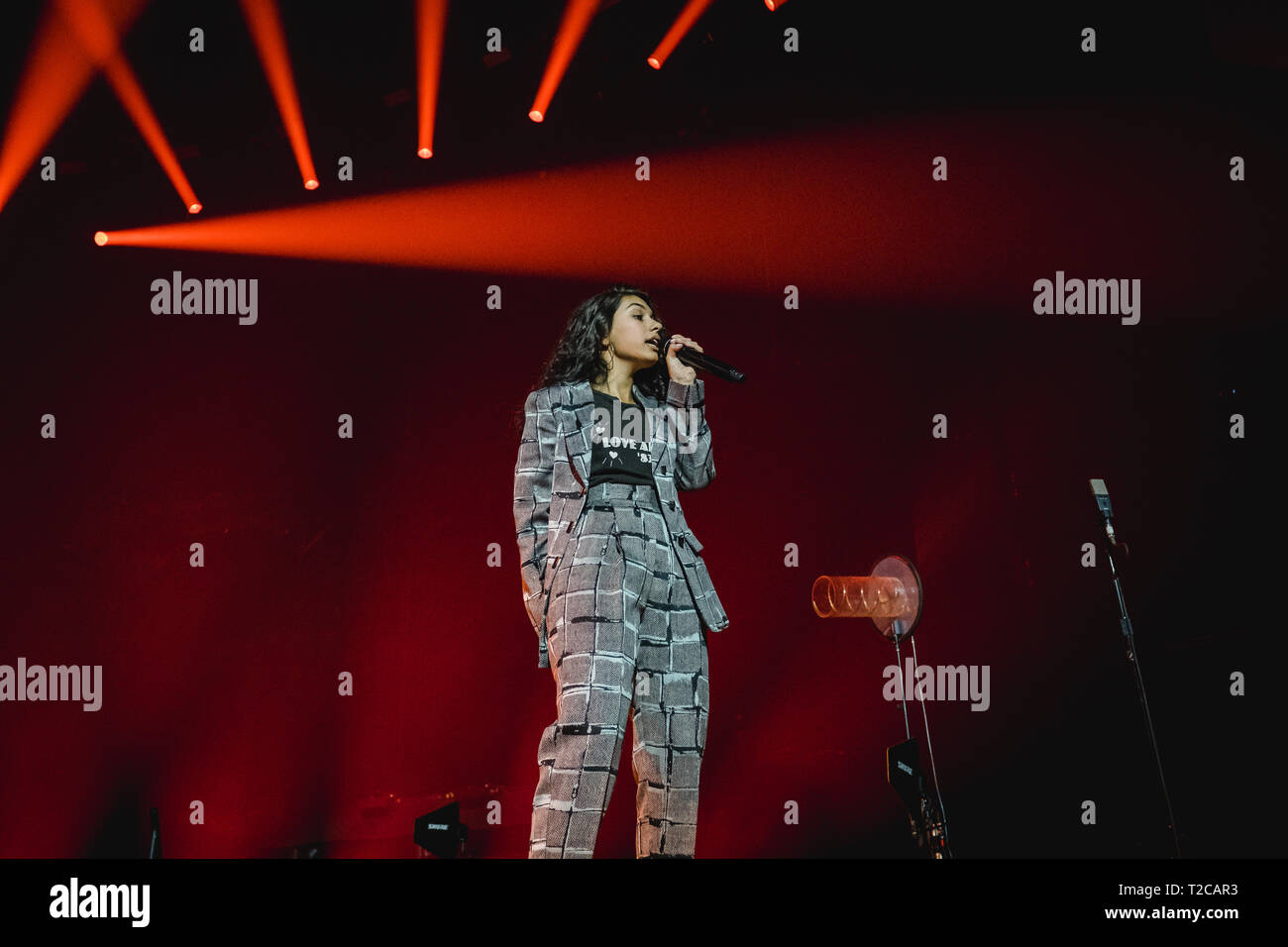 Schweiz, Zürich - 31. März 2019. Der kanadische Sänger und Songwriter Alessia Cara führt ein Live Konzert im Hallenstadion in Zürich. (Foto: Gonzales Foto - Tilman Jentzsch). Credit: Gonzales Foto/Alamy leben Nachrichten Stockfoto