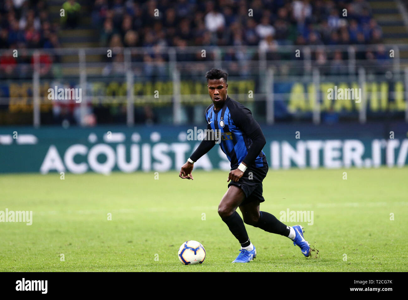 Mailand, Italien. 31 Mär, 2019. Keita Klingenwechsel ist der FC Internazionale in Aktion während der Serie A-Spiel zwischen dem FC Internazionale und SS Lazio. Credit: Marco Canoniero/Alamy leben Nachrichten Stockfoto