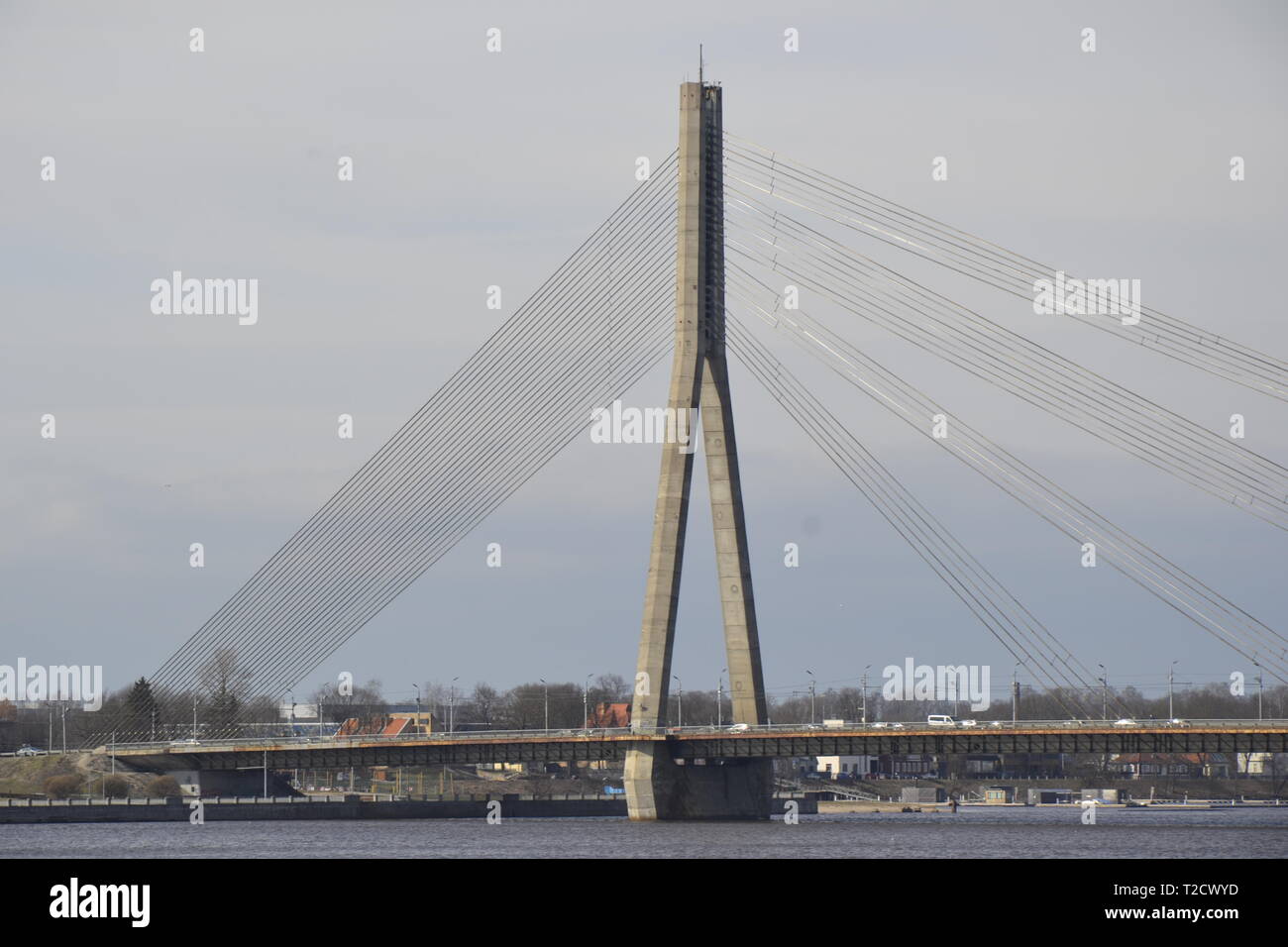 Vanšu Brücke Stockfoto