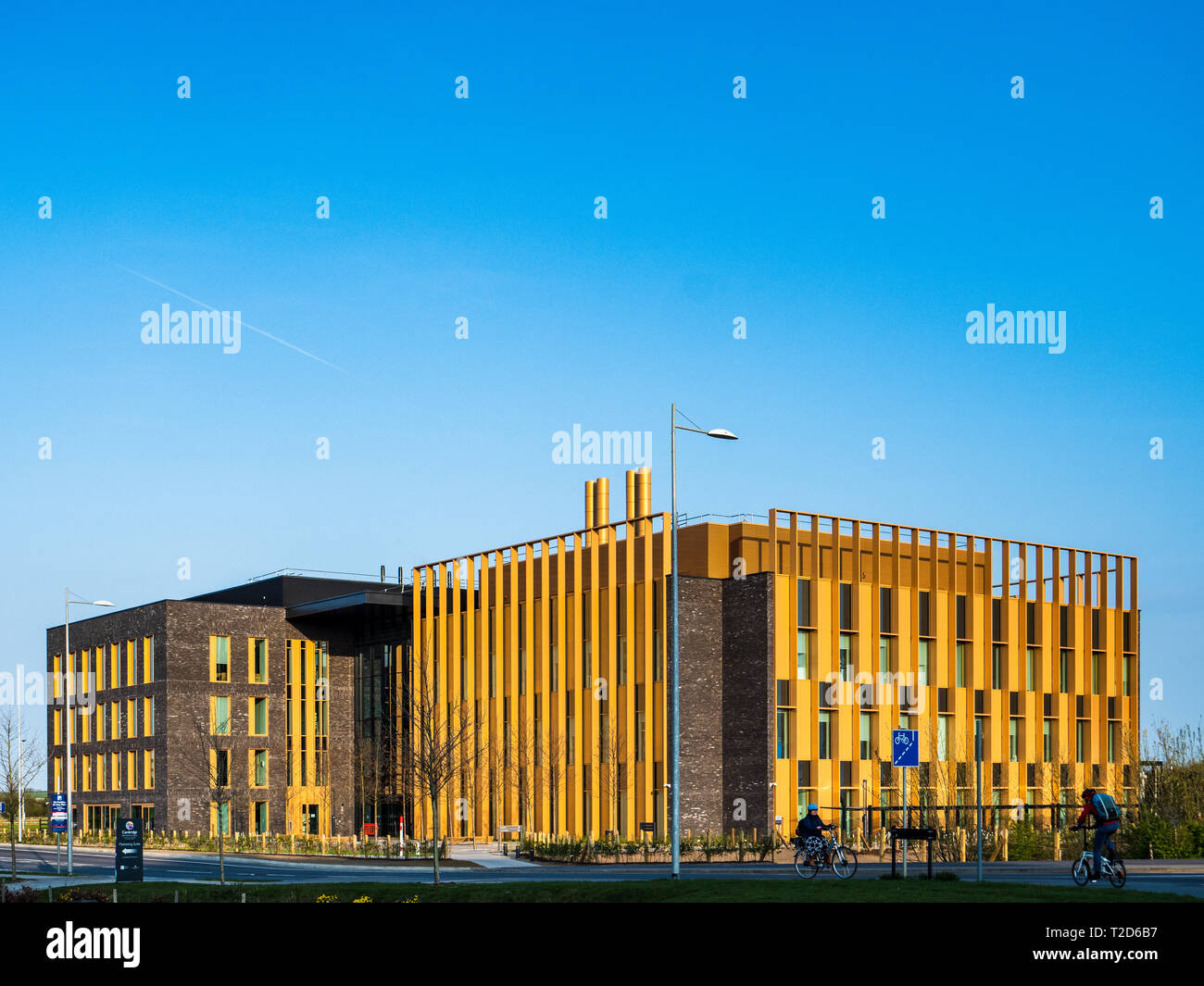 Abcam-Hauptquartier Abcam HQ auf der Cambridge biomedizinischen Campus: Labor- und Büroflächen. Architekten Architekten NBBJ Eröffnet 2019 Stockfoto