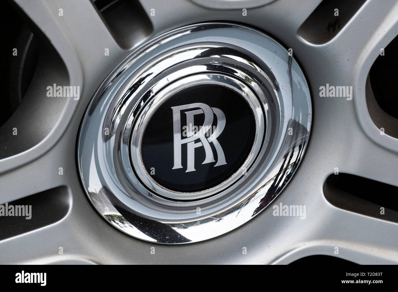 Rolls-Royce Auto emblem Stockfoto