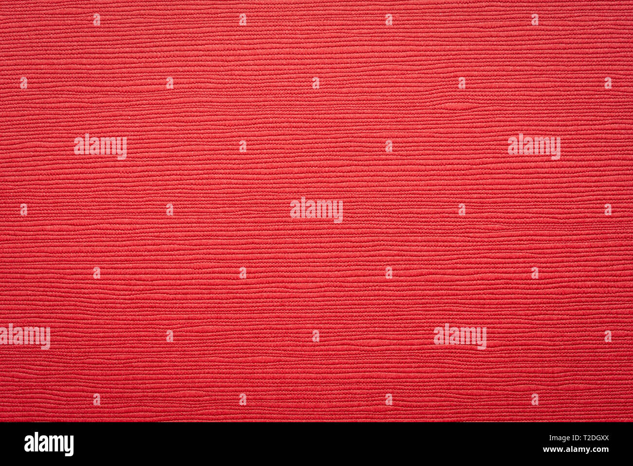Japanische Rote Bettwäsche washi Papier mit Eingeprägtem linearen groove Textur Stockfoto
