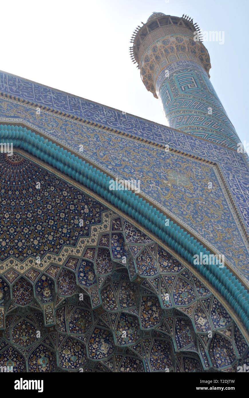 Masjed-e Shah, Esfahan, Iran Stockfoto