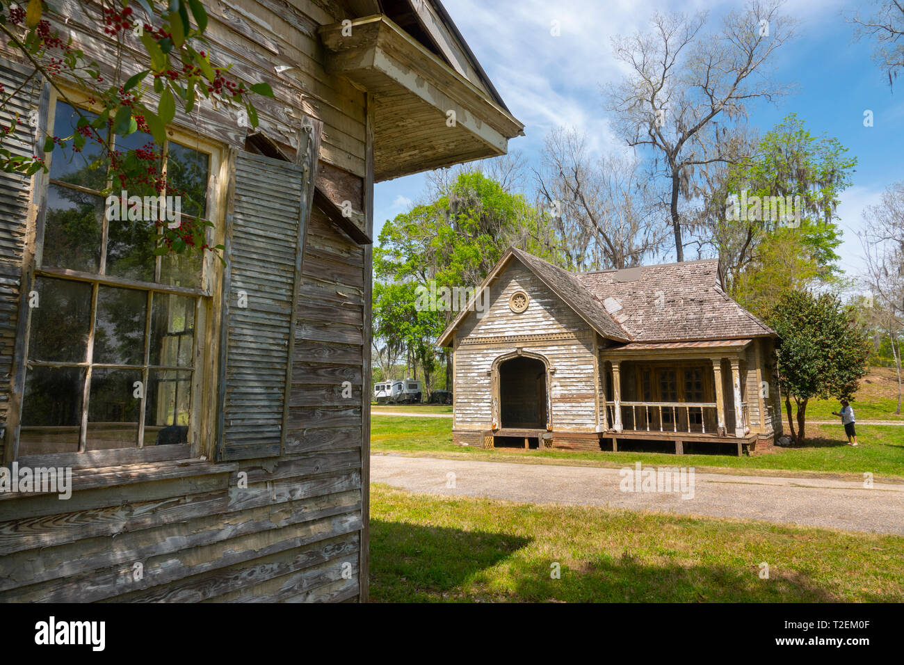 USA, Montgomery Alabama Pistole Rutsche Insel der Stadt Gespenst Film für die Tim Burton film Big Fish Called Stockfoto