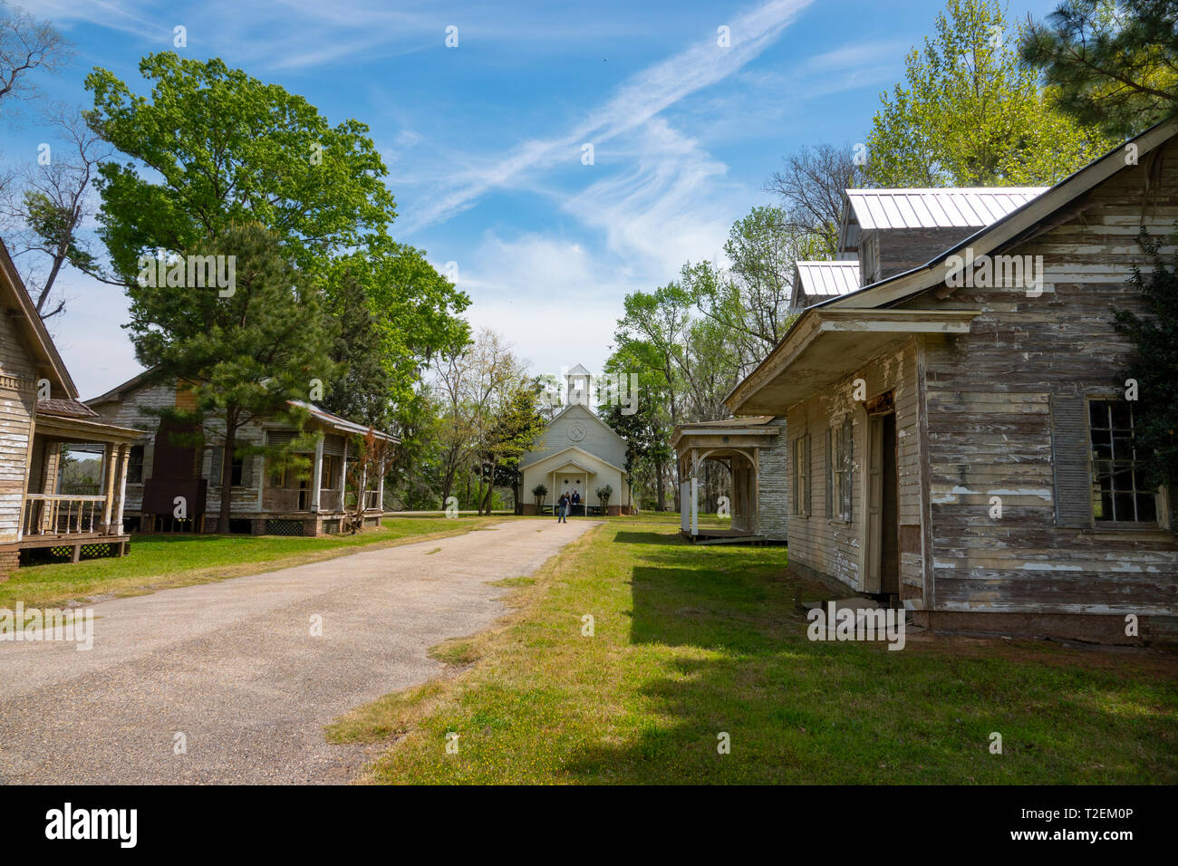 USA, Montgomery Alabama Pistole Rutsche Insel der Stadt Gespenst Film für die Tim Burton film Big Fish Called Stockfoto