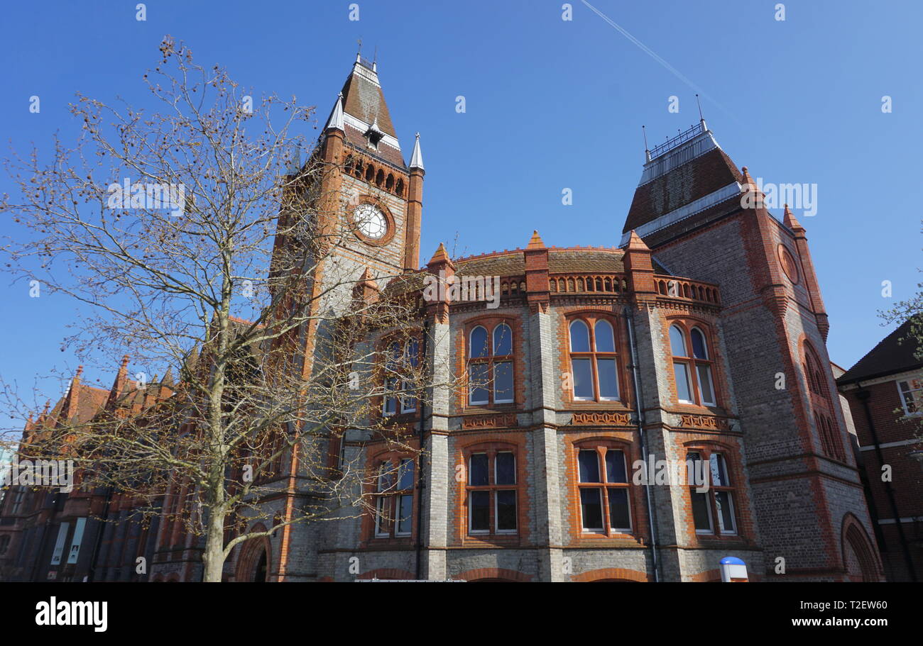 Das Rathaus, Reading, Berkshire, Großbritannien Stockfoto