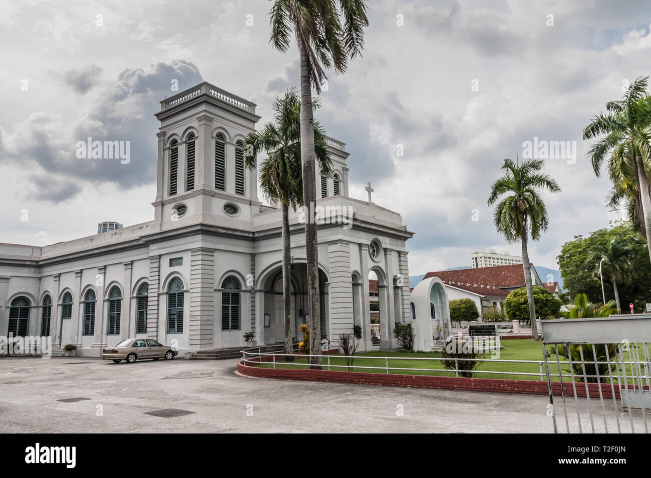 Die Kirche Mariä Himmelfahrt, Georgetown, Penang, Malaysia Stockfoto