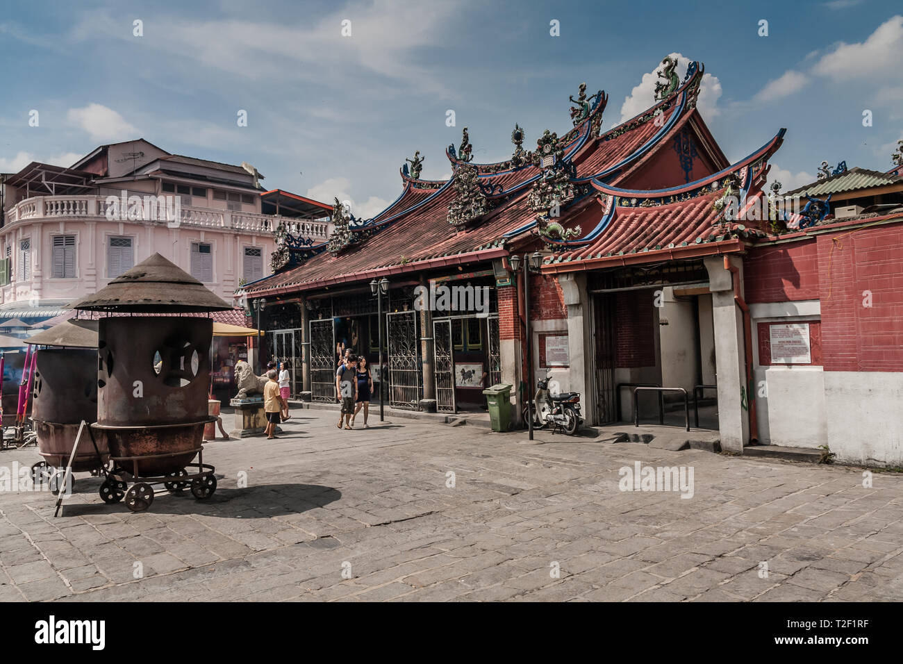 Der Tempel der Göttin der Gnade, Georgetown, Penang Stockfoto