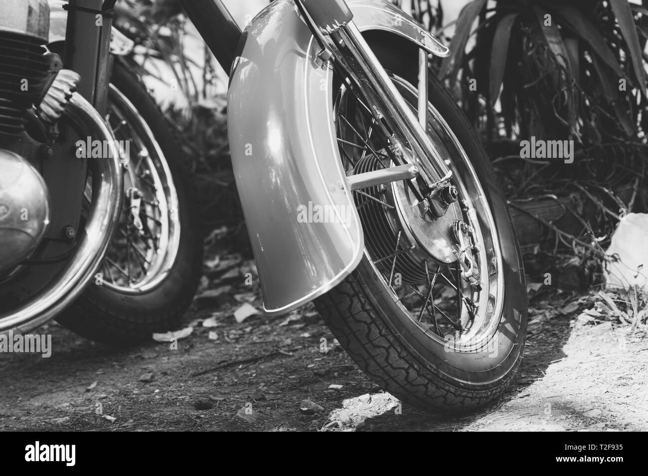 Motorrad teil Schwarzweiß-Stockfotos und -bilder - Seite 3 - Alamy
