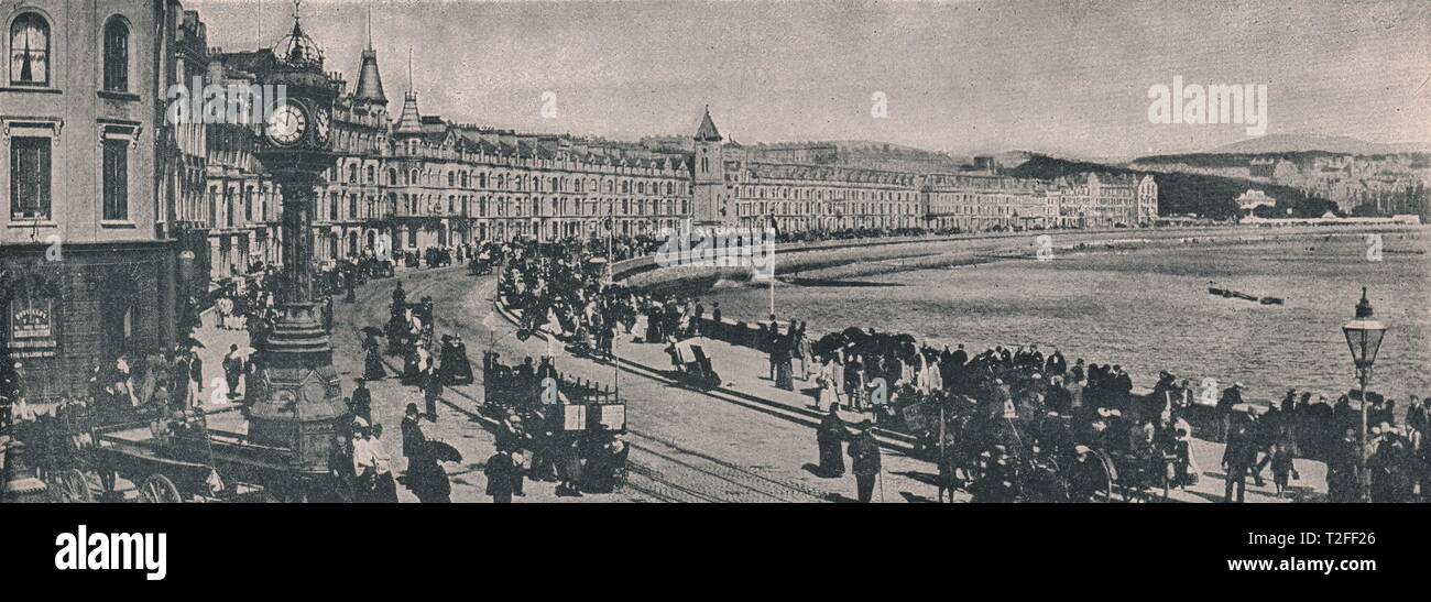 Promenade, Douglas, Isle of Man Stockfoto