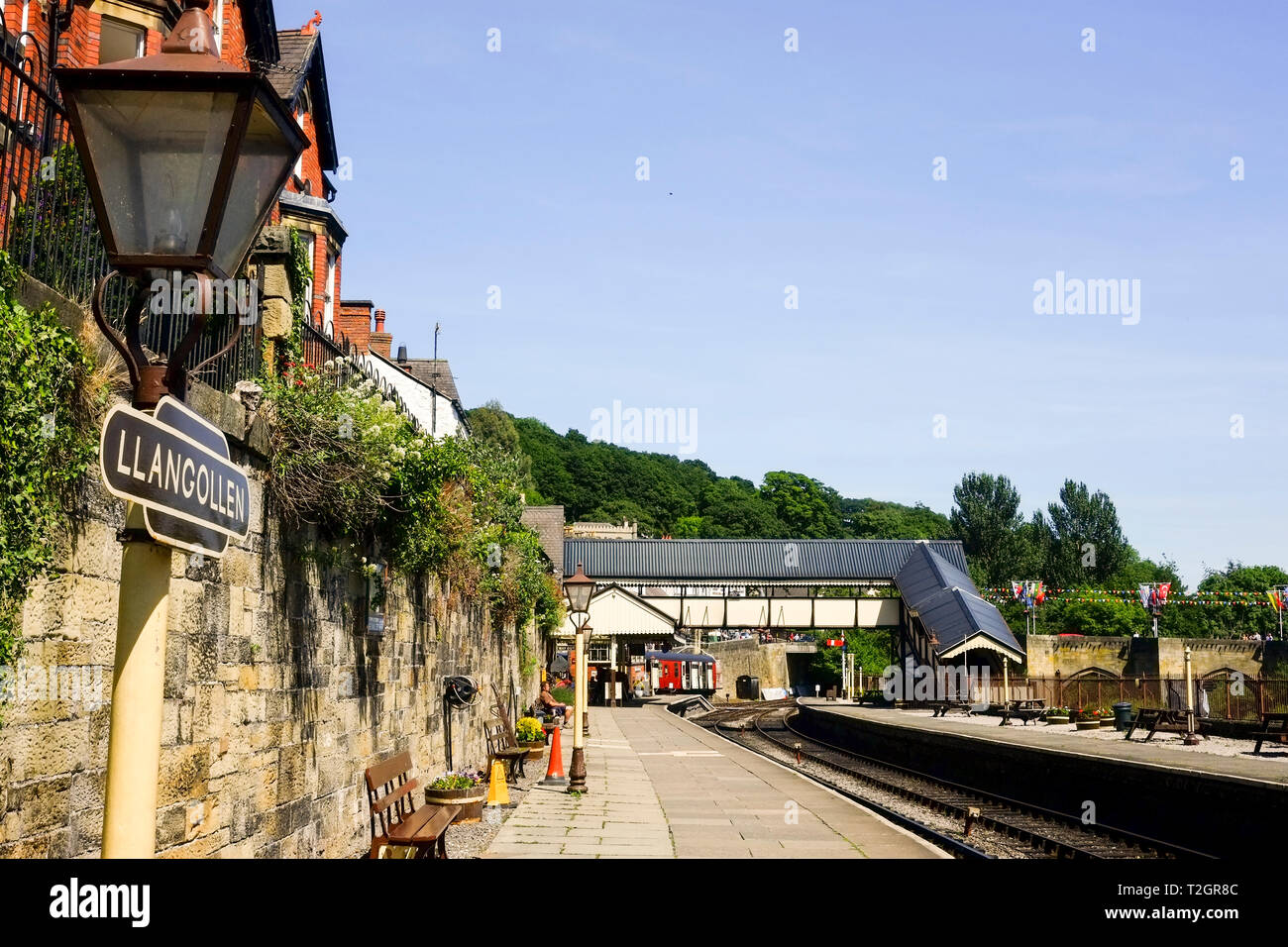 Llangollen Railway Stockfoto
